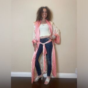 1980’s Flora Kung Incredible Silk Robe